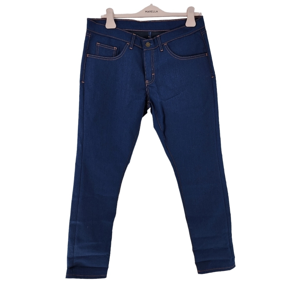 Blue Delta Men's Bear Rinehart Custom Made Blue Denim Jean